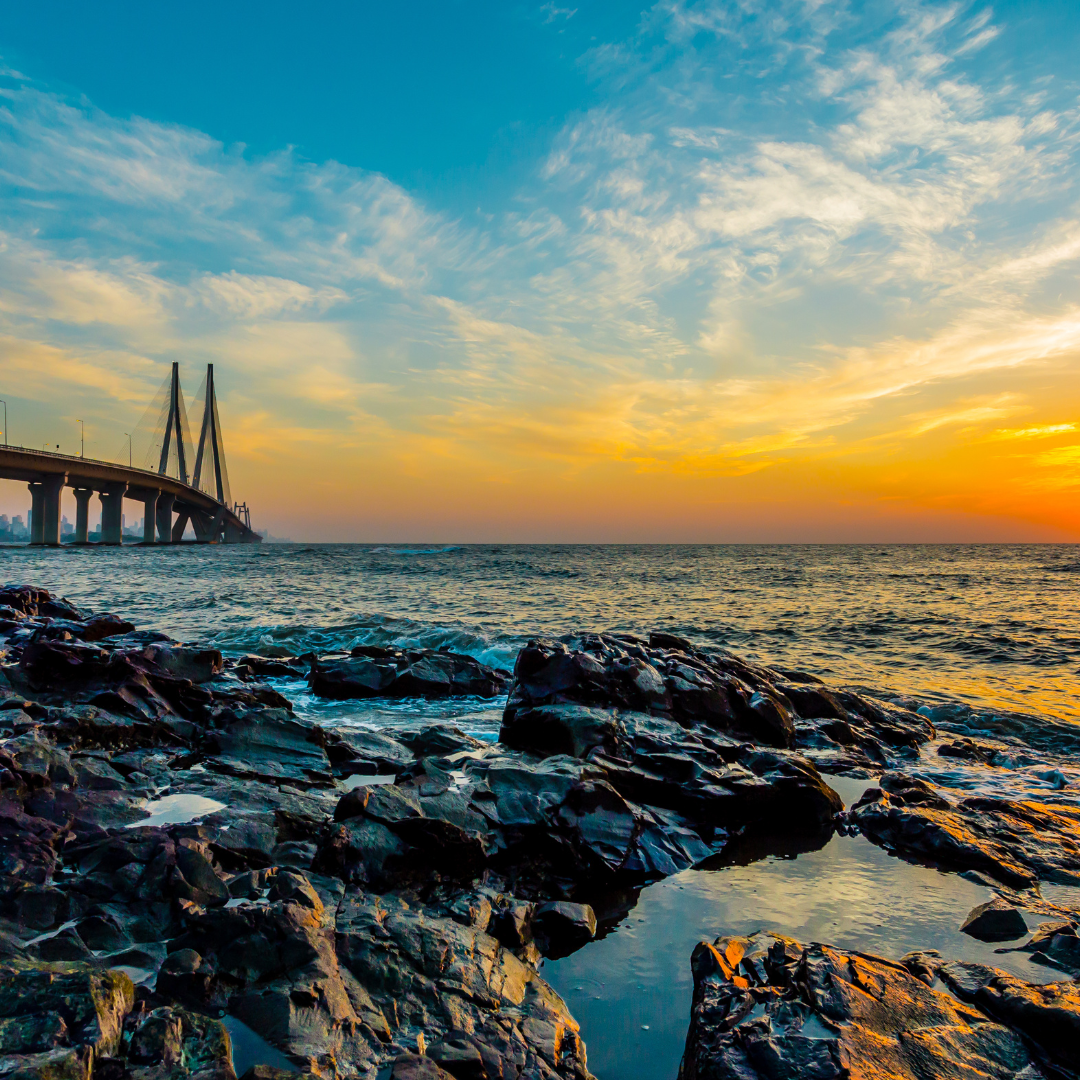 Taj Mahal Palace Hotel, Mumbai with birds